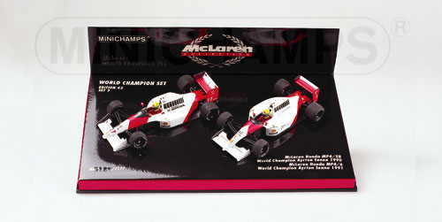 MCLAREN WORLD CHAMPION SET 1990/91 1:43 model