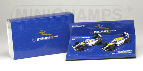 WILLIAMS WORLD CHAMPION SET 1992/93 1:43 model