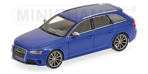 AUDI RS4 AVANT – 2012 – BLUE METALLIC L.E. 1008 pcs. 1:43 model