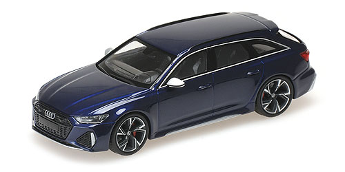 AUDI RS 6 AVANT – 2019 – BLUE METALLIC - L.E. 480 pcs. 1:43 model