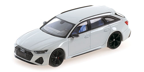 AUDI RS 6 AVANT – 2019 – WHITE METALLIC - L.E. 336 pcs. 1:43 model