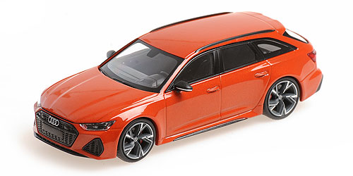 AUDI RS 6 AVANT – 2019 – ORANGE METALLIC - L.E. 336 pcs. 1:43 model