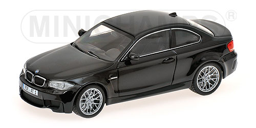 BMW 1ER M COUPE – 2011 – BLACK METALLIC 1:43 model