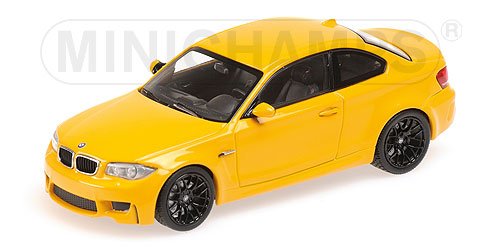 BMW 1ER COUPE – 2011 – YELLOW L.E. 1008 pcs. 1:43 model