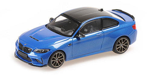 BMW M2 CS – 2020 – BLUE W/ GOLD WHEELS 1:43 model