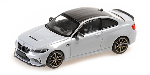 BMW M2 CS – 2020 – SILVER W/ GOLD WHEELS 1:43 model