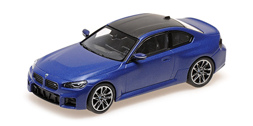 BMW M2 – 2023 – MATT BLUE METALLIC 1:43 model