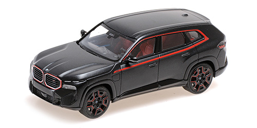 BMW XM – 2023 – BLACK METALLIC (RED LABEL) 1:43 model