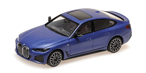 BMW I4 M50 – 2023 – MATT BLUE 1:43 model