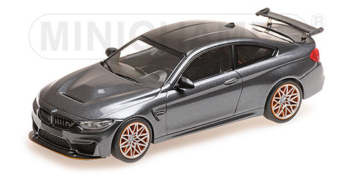 BMW M4 GTS – 2016 – GREY METALLIC W/ ORANGE WHEELS L.E. 504 pcs. 1:43 model