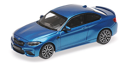 BMW M2 COMPETITION – 2019 – BLUE METALLIC - L.E. 576 pcs. 1:43 model
