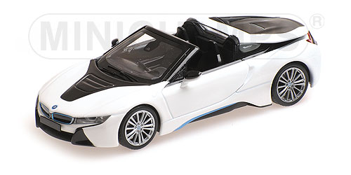 BMW I8 ROADSTER (I15) – 2017 – WHITE METALLIC L.E. 504 pcs. 1:43 model