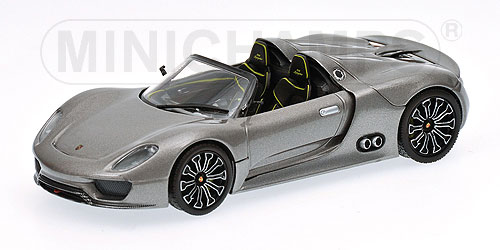 PORSCHE 918 SPYDER – 2010 – GREY METALLIC L.E. 2304 pcs. 1:43 model