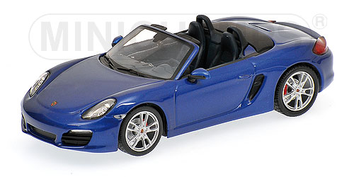 PORSCHE BOXSTER (981) – 2012 – BLUE METALLIC L.E. 1200 pcs. 1:43 model