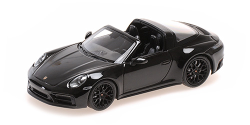 PORSCHE 911 (992) TARGA 4 GTS – 2022 – BLACK 1:43 model