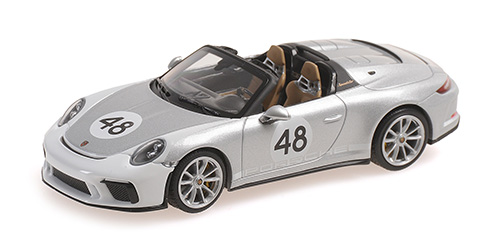PORSCHE 911 (991) SPEEDSTER – 2019 – SILVER (HERITAGE PAKET) 1:43 model