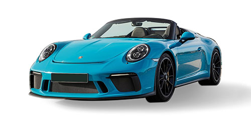 PORSCHE 911 (991) SPEEDSTER – 2019 – BLUE METALLIC 1:43 model