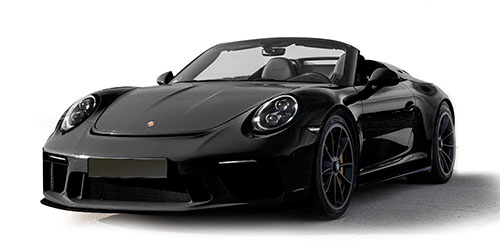 PORSCHE 911 (991) SPEEDSTER – 2019 – BLACK 1:43 model