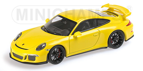 PORSCHE 911 (991) GT3 – 2012 – YELLOW L.E. 1008 pcs. 1:43 model