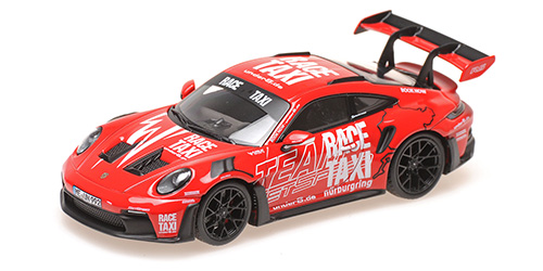 PORSCHE 911 (992) GT3RS – 2024 – RED – GETSPEED RACE TAXI 1:43 model