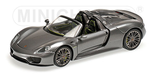PORSCHE 918 SPYDER FINAL – 2013 – GREY METALLIC L.E. 384 pcs. 1:43 model