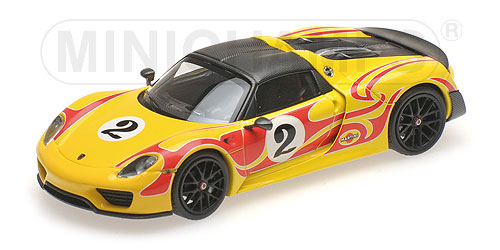 PORSCHE 918 SPYDER – ‘WEISSACH PACKAGE W/ KYALAMI RACING DESIGN’ – 2015 L.E. 336 pcs. 1:43 model
