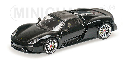PORSCHE 918 SPYDER – ‘WEISSACH PACKAGE – MATT BLACK’ – 2015 L.E. 336 pcs. 1:43 model