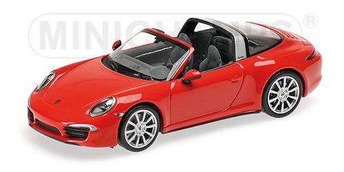 PORSCHE 911 TARGA – 2013 – RED L.E. 504 pcs. 1:43 model