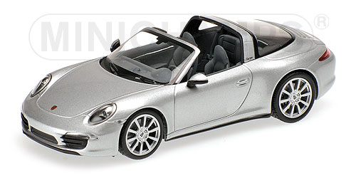 PORSCHE 911 TARGA – 2013 – SILVER L.E. 252 pcs. 1:43 model