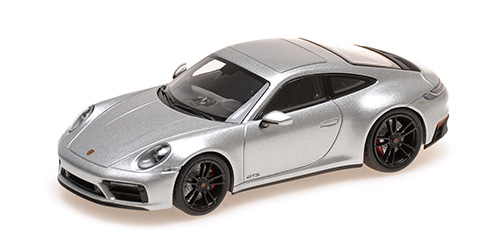 PORSCHE 911 (992) CARRERA 4 GTS – 2019 – SILVER 1:43 model