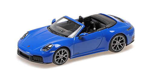 PORSCHE 911 (992.2) CARRERA GTS CABRIOLET – 2024 – BLUE 1:43 model