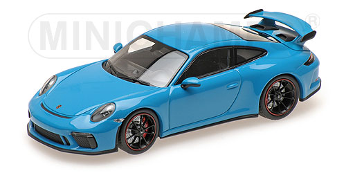 PORSCHE 911 GT3 – 2017 – BLUE L.E. 504 pcs. 1:43 model