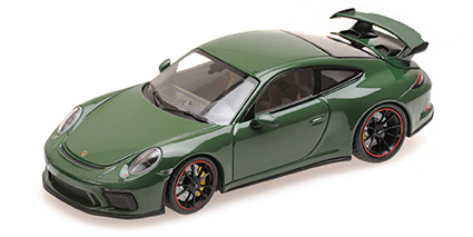PORSCHE 911 GT3 – 2017 – GREEN - L.E. 333 pcs. 1:43 model