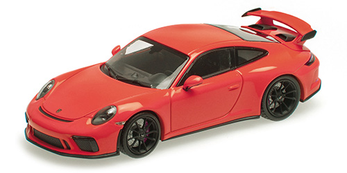 PORSCHE 911 GT3 – 2017 – RED – 25 YEARS 911 GT3 1:43 model