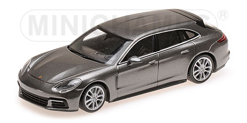 PORSCHE PANAMERA 4S DIESEL SPORT TURISMO – 2017 – ACHATGRAU-METALLIC - L.E. 252 pcs. 1:43 model