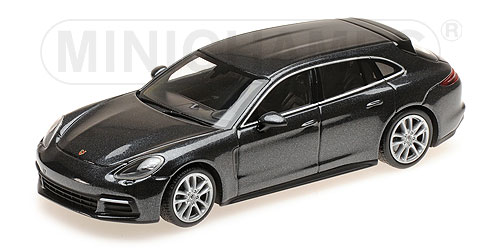 PORSCHE PANAMERA 4E-HYBRID SPORT TURISMO – 2017 – VULKANGRAU-METALLIC - L.E. 252 pcs. 1:43 model