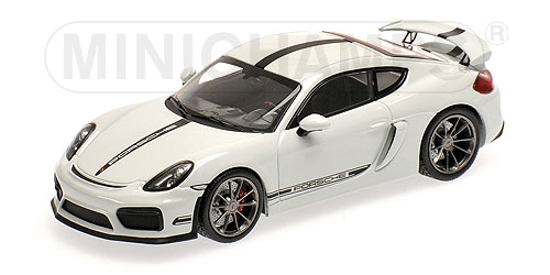 PORSCHE CAYMAN GT4 – 2016 – WHITE L.E. 336 pcs. 1:43 model