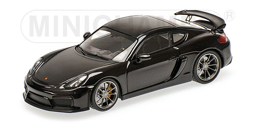 PORSCHE CAYMAN GT4 – 2016 – BLACK METALLIC L.E. 336 pcs. 1:43 model