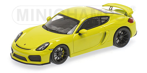 PORSCHE CAYMAN GT4 – 2016 – GREEN L.E. 336 pcs. 1:43 model