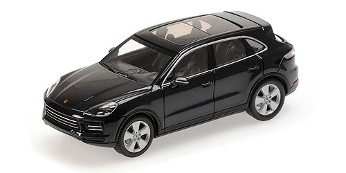 PORSCHE CAYENNE – 2017 – BLUE METALLIC 1:43 model