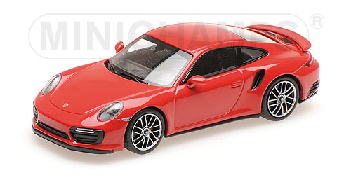 PORSCHE 911 (991.2) TURBO S – 2017 – RED L.E. 504 pcs. 1:43 model