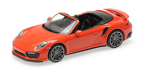PORSCHE 911 (991.2) TURBO S CABRIOLET – 2017 – ORANGE - L.E. 336 pcs. 1:43 model
