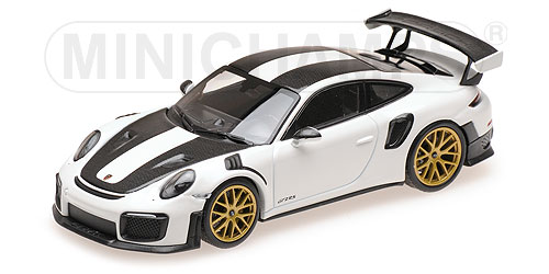 PORSCHE 911 (991.2) GT2RS – 2018 – WHITE (WEISSACHPAKET) L.E. 500 pcs. 1:43 model