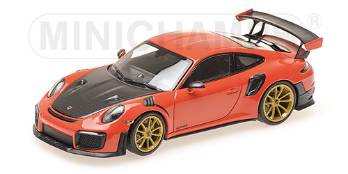 PORSCHE 911 (991.2) GT2RS – 2018 – LAVAORANGE (NORMAL) L.E. 300 pcs. 1:43 model