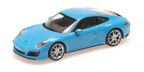 PORSCHE 911 (991.2) CARRERA 4S – 2017 – BLUE - L.E. 300 pcs. 1:43 model