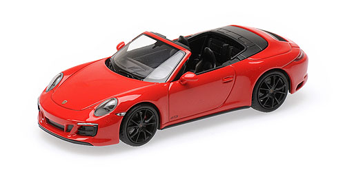 PORSCHE 911 (991.2) CARRERA 4GTS CABRIOLET – 2017 – RED 1:43 model