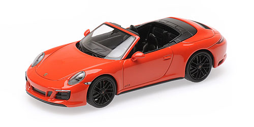 PORSCHE 911 (991.2) CARRERA 4GTS CABRIOLET – 2017 – ORANGE L.E. 300 pcs. 1:43 model