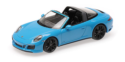 PORSCHE 911 (991.2) TARGA 4GTS – 2017 – BLUE - L.E. 300 pcs. 1:43 model