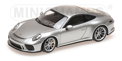 PORSCHE 911 (991.2) GT3 TOURING – 2018 – SILVER METALLIC 1:43 model