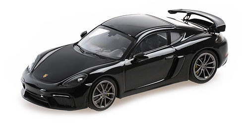 PORSCHE 718 CAYMAN GT4 (982) – 2020 – SCHWARZ - L.E. 336 pcs. 1:43 model